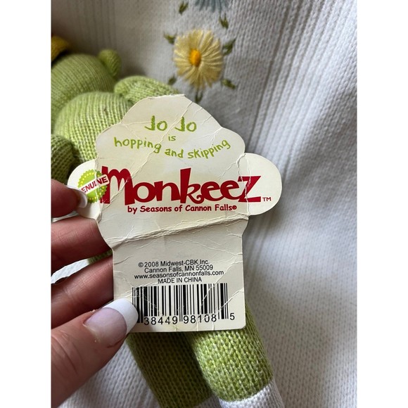 2008 JoJo Monkeez Sock Monkey - Picture 7 of 7